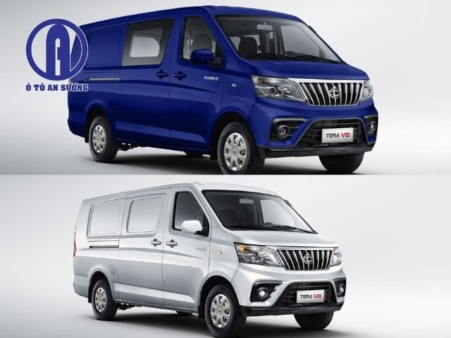 Nội thất cao cấp của xe tải van Tera V8 2 chỗ