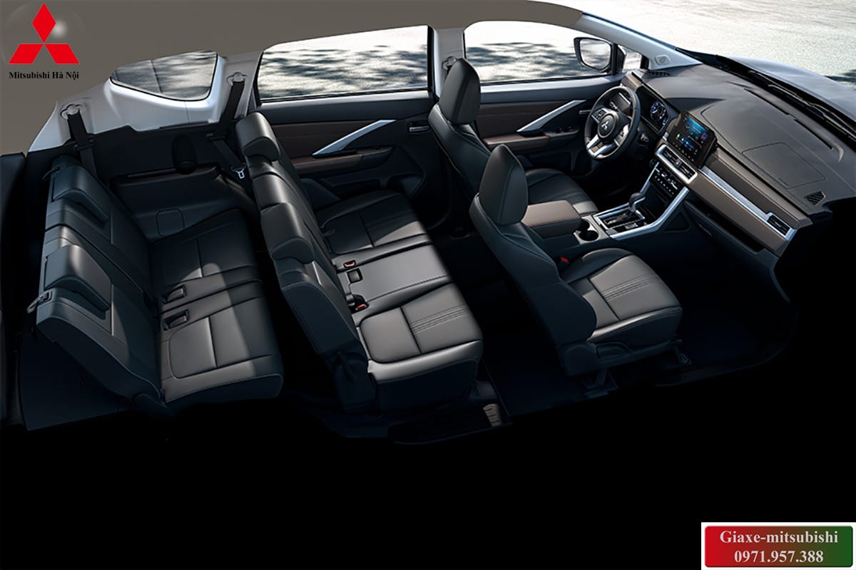 Nội thất ghế da cao cấp của Mitsubishi Xpander Premium 2025