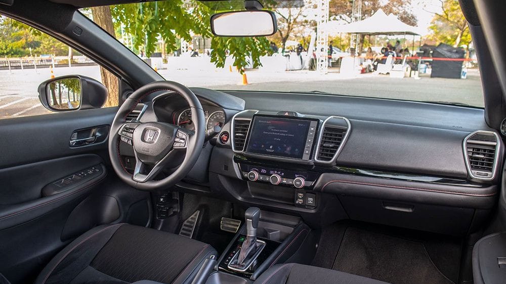 Nội thất Honda City L hiện đại và thân thiện