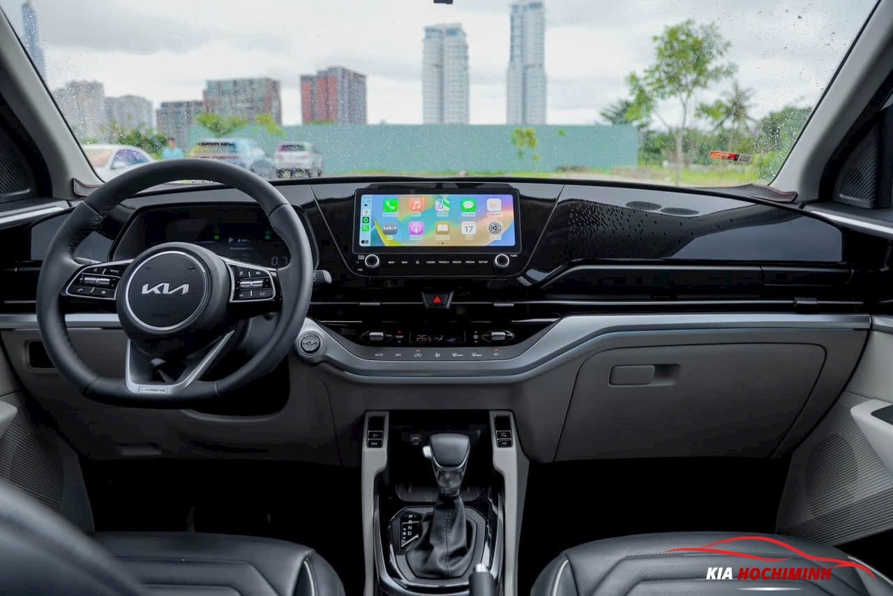 Nội thất Kia Carens 2025 có sự thay đổi táo bạo