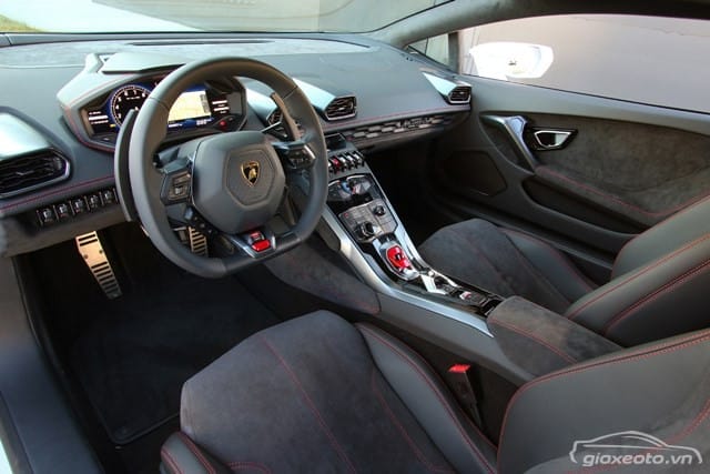 Nội thất Lamborghini Huracan LP610-4 sang trọng
