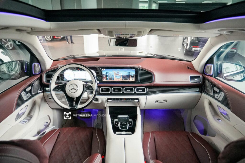 Nội thất Mercedes Maybach GLS 600 4Matic sang trọng và hiện đại