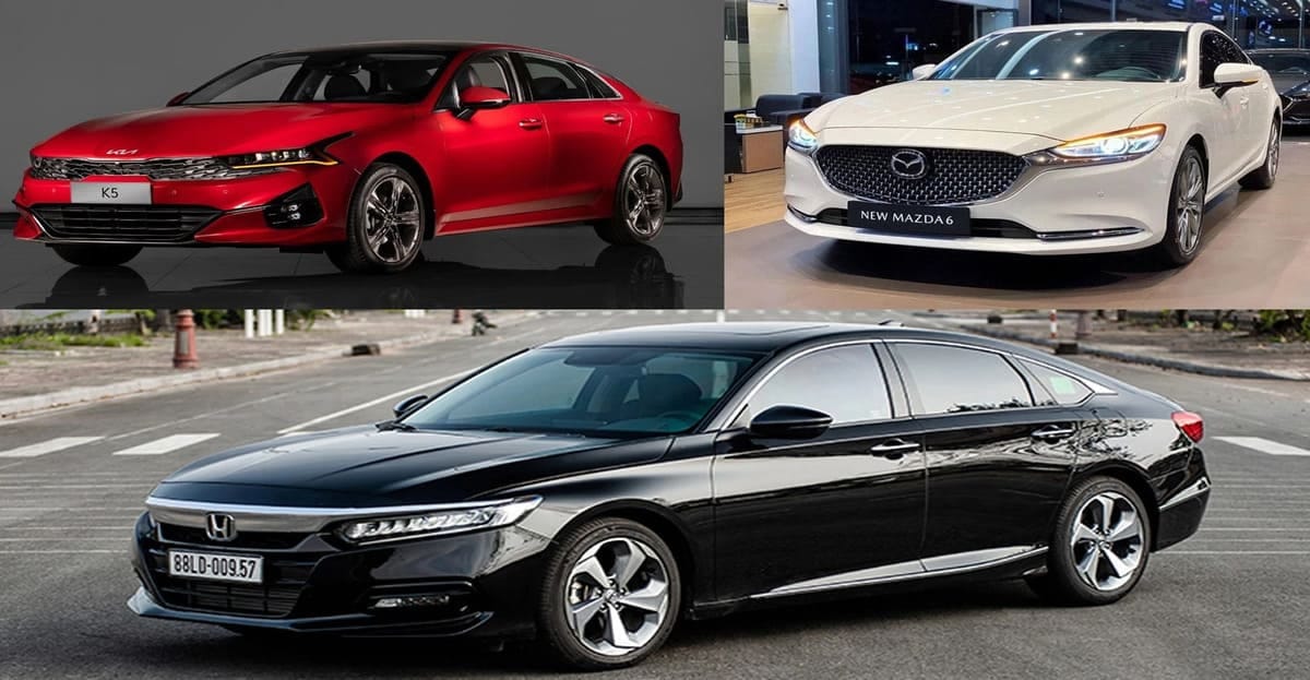 Nội thất sang trọng của các dòng xe sedan hạng D