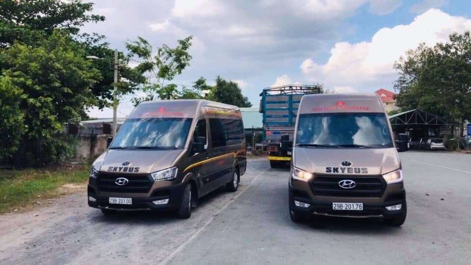 Nội thất sang trọng của xe limousine Đại Nam Limousine phục vụ tuyến Hà Nội Thanh Hóa Sầm Sơn
