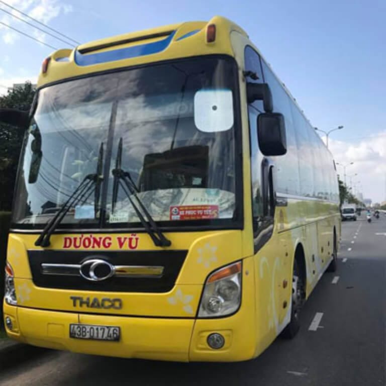 Nội thất tiện nghi của xe Dương Vũ trên hành trình **xe Thanh Hóa Hải Phòng**