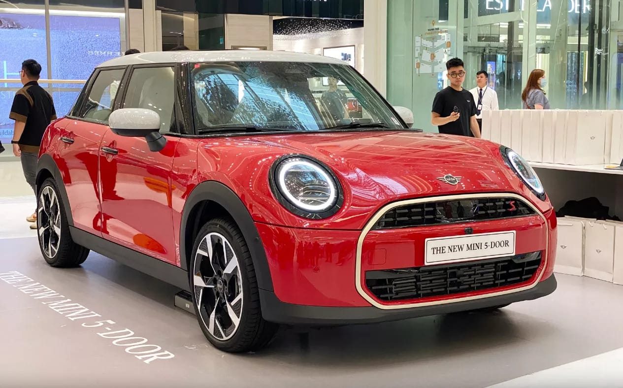 Nội thất xe ô tô Mini Cooper