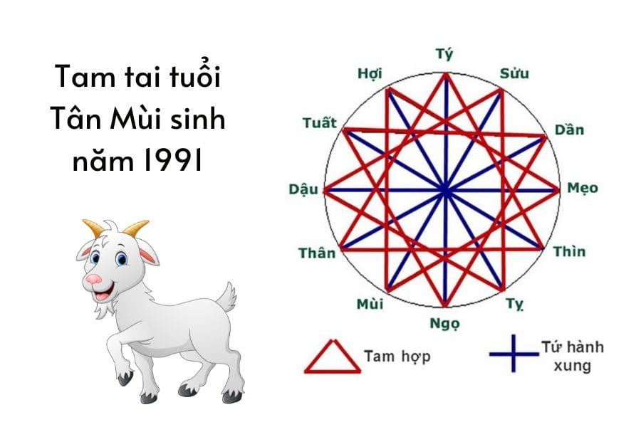 Nữ 1991 cung gì? Nữ Tân Mùi nên thận trọng những năm tam tai để tránh vận rủi
