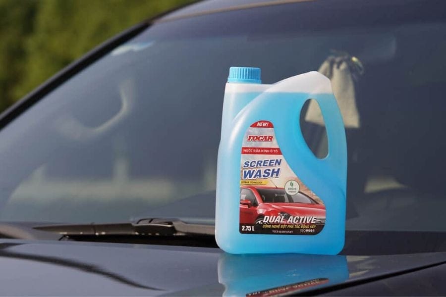 Nước lau kính ô tô Focar Screen Wash với khả năng sát khuẩn mạnh mẽ
