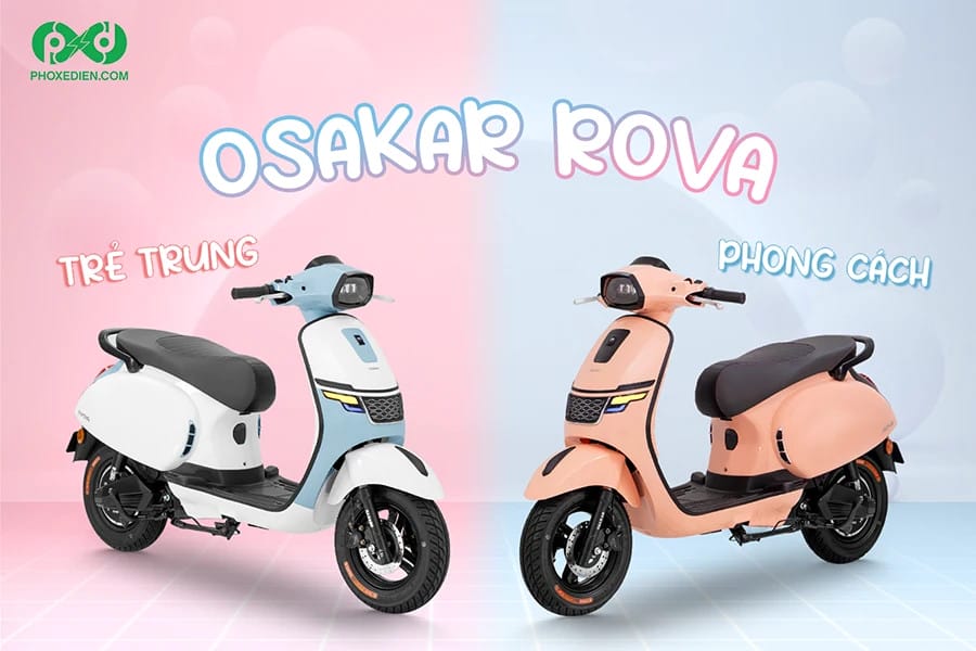 Osakar Rova màu xanh rêu sang chảnh, thiết kế trẻ trung và phong cách