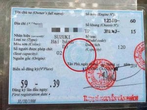 Phân biệt các loại giấy tờ đăng ký xe máy trên thị trường