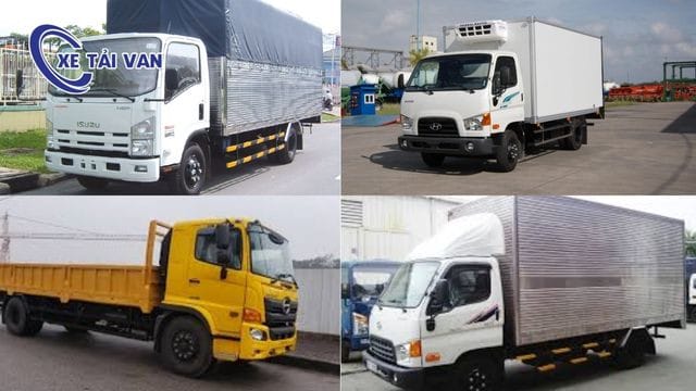 Phân loại các kiểu thùng xe tải phổ biến