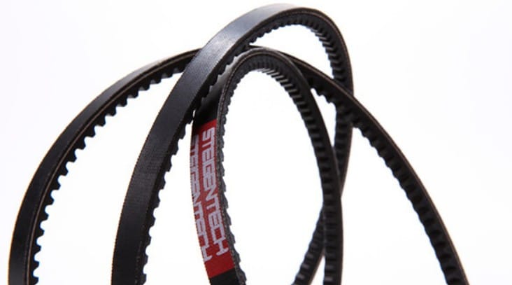 Phân tích ưu nhược điểm của dây curoa thang V-belt trong hệ thống truyền động xe ô tô.