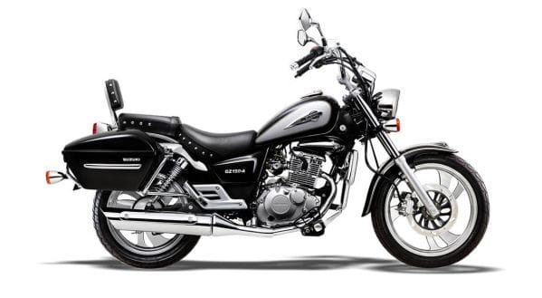 Phiên bản Suzuki GZ150-A cũ màu đen sang trọng và lịch lãm