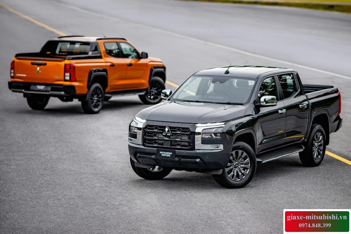 Phiên bản xe bán tải Mitsubishi Triton màu đen mạnh mẽ ra mắt thị trường