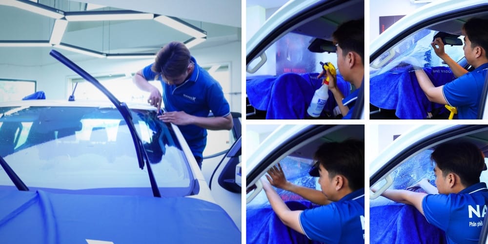 Phim cách nhiệt kính lái giúp tăng cường sự sang trọng cho xe