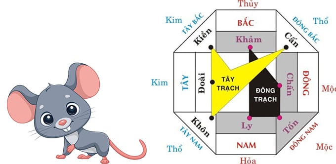 Phong thủy hướng nhà tốt cho nam sinh năm 1996 mệnh Thủy