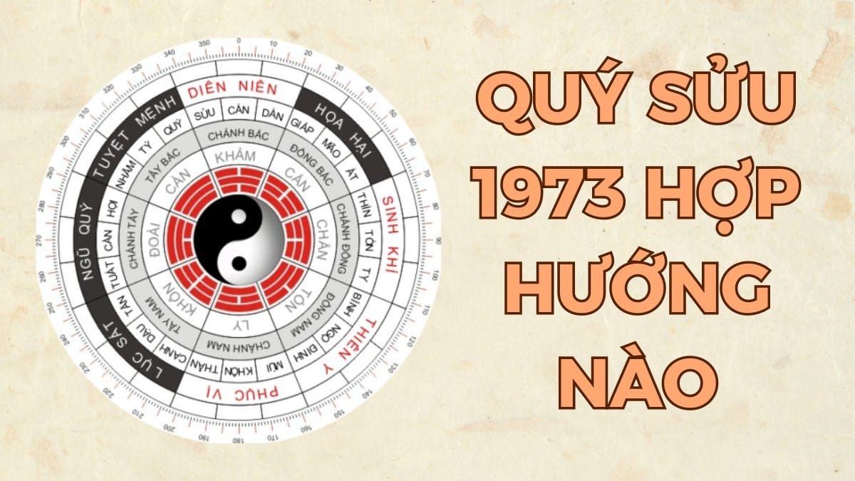 Phong thủy hướng tốt xấu cho người sinh năm 1973