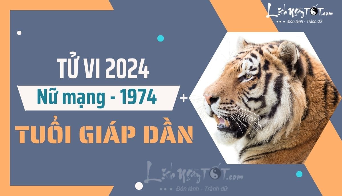 Phụ nữ tuổi Giáp Dần 1974 chiêm nghiệm vận mệnh năm 2024