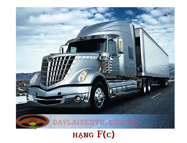 Quy định nâng hạng bằng lái FC cho tài xế xe tải hạng nặng