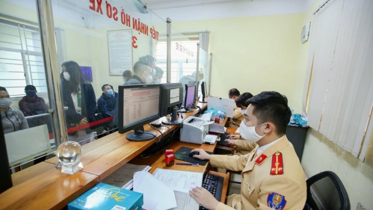 Quy trình đăng ký cấp biển số 54 cho xe máy