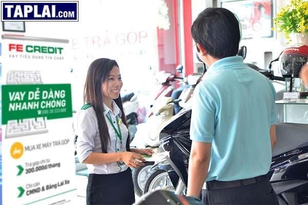 Quy trình mua xe Exciter 150 trả góp