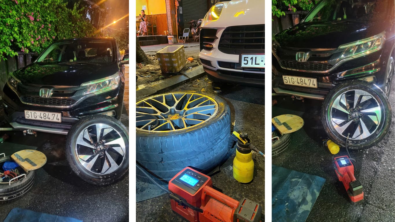 Quy trình sửa chữa và thay lốp xe tải lưu động hiệu quả, nhanh chóng