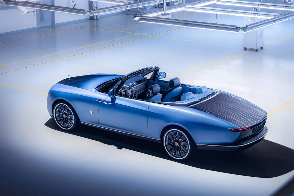 Rolls-Royce Boat Tail với thiết kế ngoại thất hai tông màu độc đáo