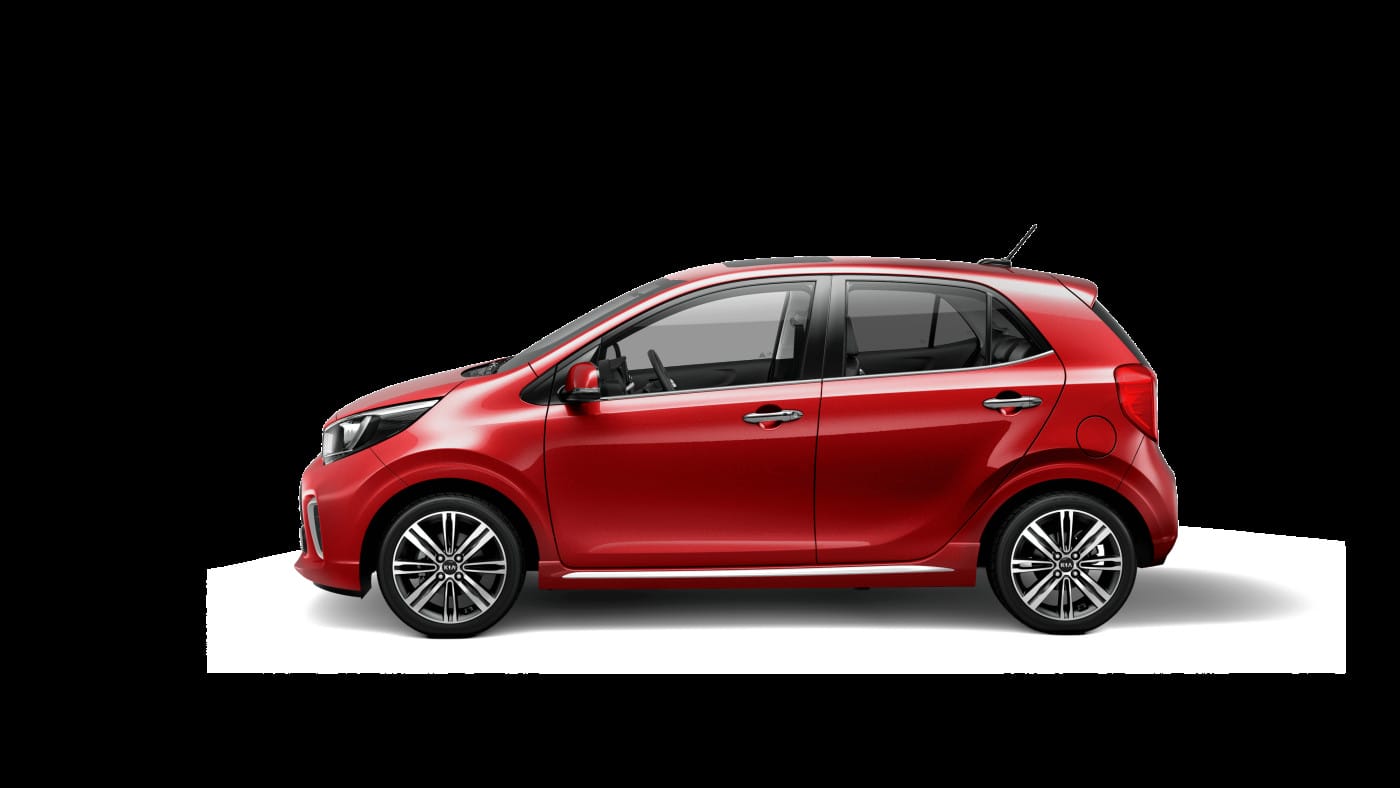 Sắc đỏ rực rỡ của xe Kia Morning 2024, biểu tượng cho sự năng động
