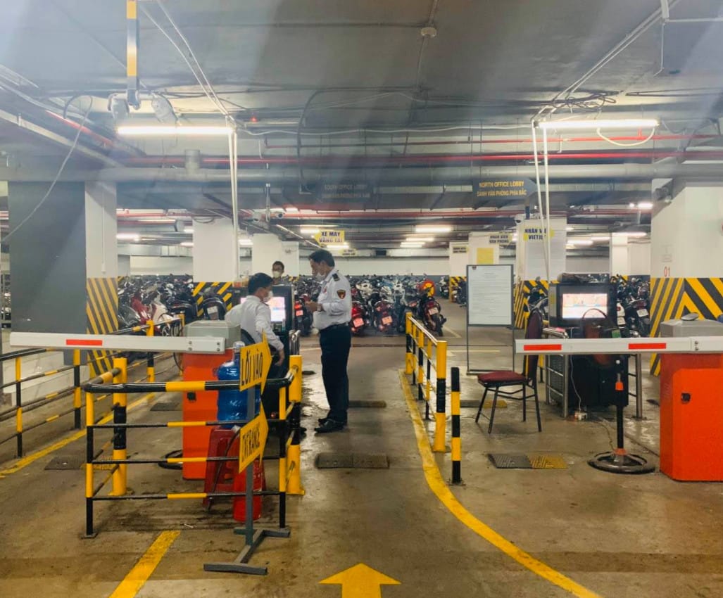 Sơ đồ bố trí tiêu chuẩn kích thước bãi đỗ xe máy hiệu quả
