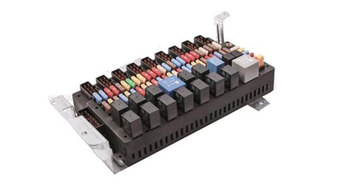 Sơ đồ ký hiệu các cầu chì trong hộp cầu chì xe tải Hino 500