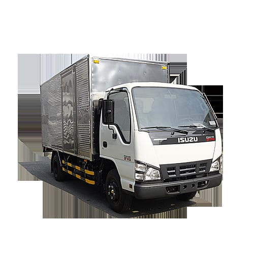Sơ đồ minh họa các thông số kích thước thùng xe tải 3.5 tấn tiêu chuẩn