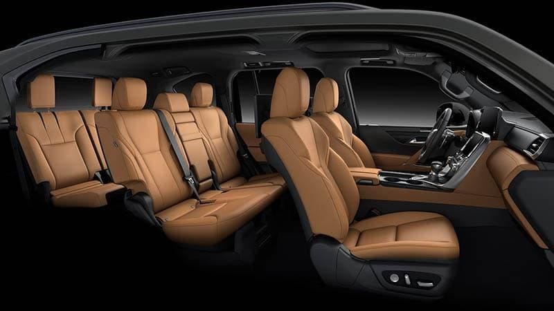 So sánh công nghệ trên các dòng xe Lexus 7 chỗ mới nhất 2024