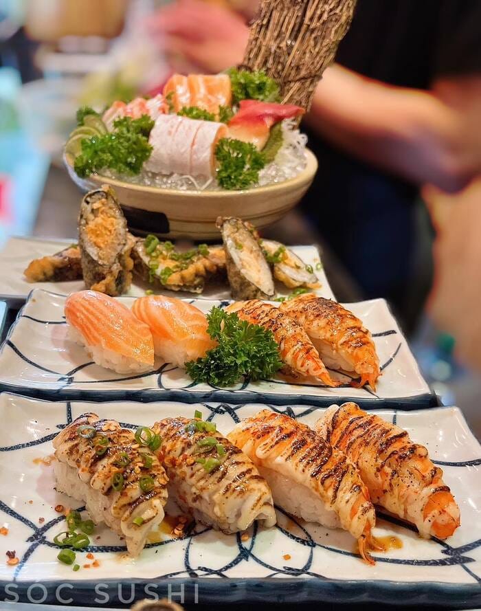 Sóc Sushi, một địa điểm ẩm thực Nhật Bản nổi bật ở Bình Dương