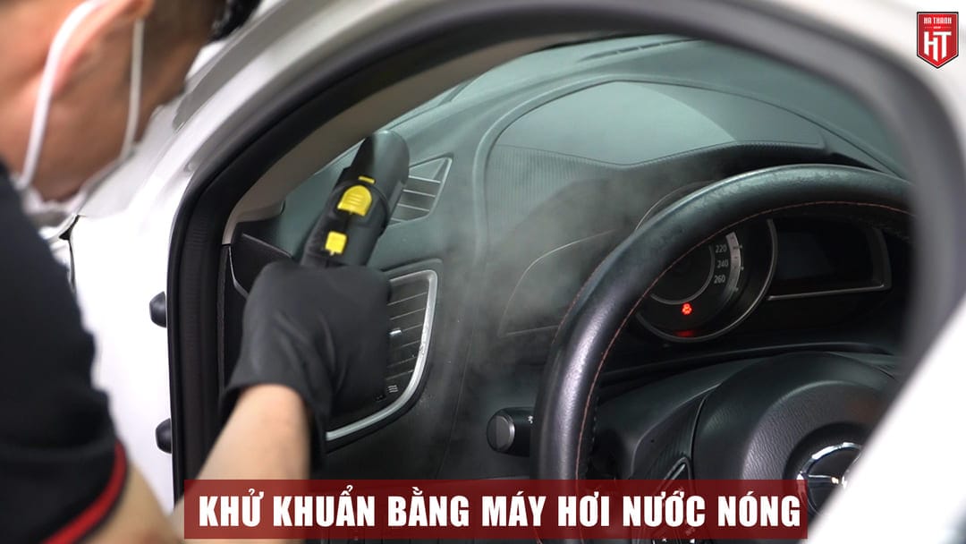 Sử dụng máy hơi nước nóng