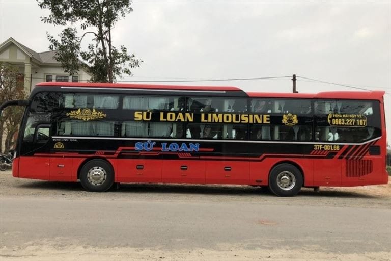 Sử Loan cung cấp nhiều dịch vụ đi kèm tiện ích cho du khách tuyến Nghệ An Hải Dương