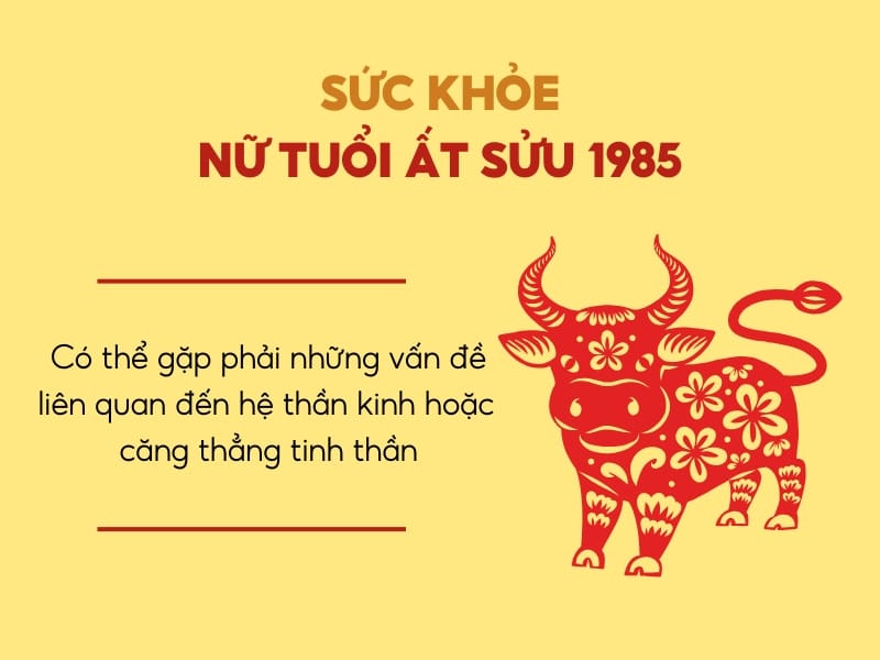 Sức khỏe của nữ Ất Sửu 1985 cần được quan tâm đặc biệt trong năm 2025