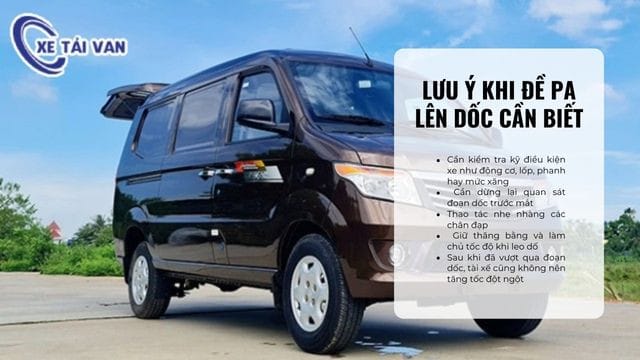 Tài xế đang tập trung cao độ khi đề ba lên dốc, biểu thị sự cẩn trọng cần thiết