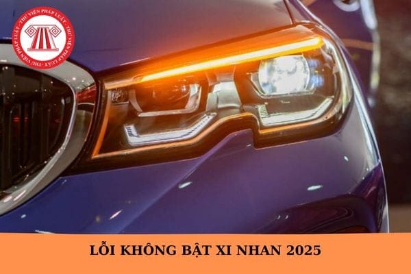 Tài xế ô tô bật đèn xi nhan khi chuyển làn để tránh lỗi không xi nhan ô tô phạt bao nhiêu