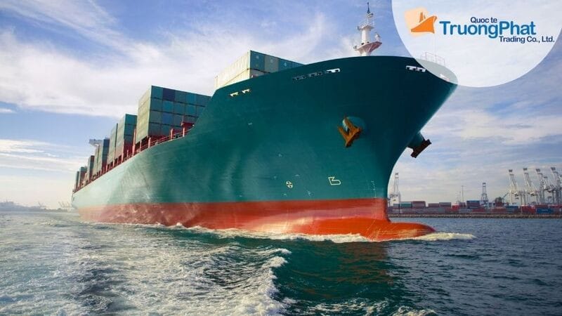 Tàu container vận tải hàng hóa bắc nam qua đường biển