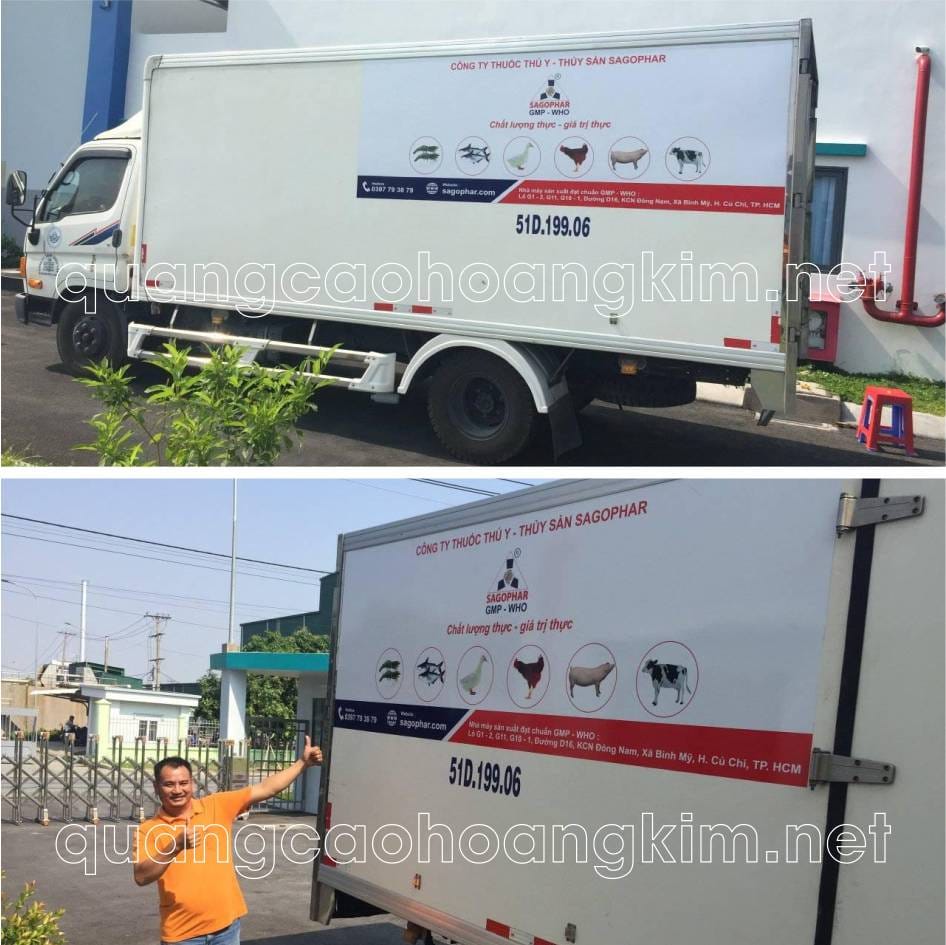 tem dán thùng xe tải 40 - Tem dán thùng xe tải thiết kế sáng tạo