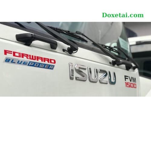 Tem xe tải đẹp chữ Forwrro Blue Power dành cho Isuzu QKR
