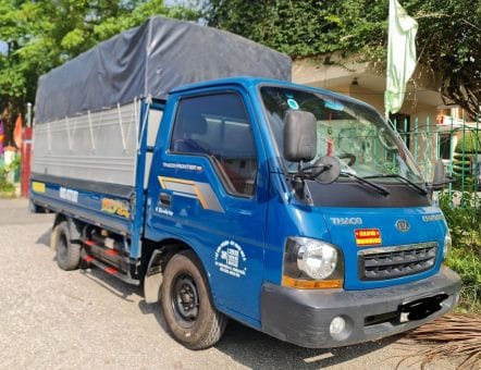 Thaco Kia K125 cũ 1.25 tấn đời 2015 với thùng mui bạt chất lượng