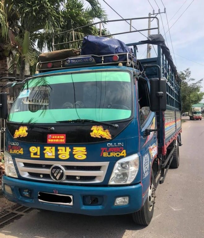 Thaco Ollin 5 tấn thùng kín đời 2015