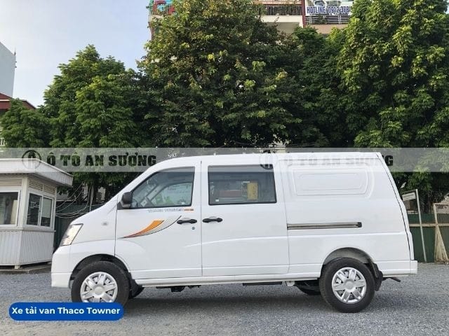 Thaco Towner: Xe tải van 5 chỗ nội địa chất lượng