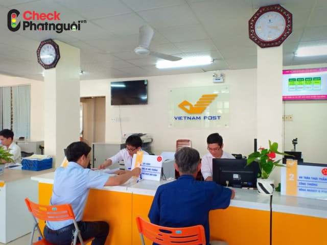 Thanh toán phạt nguội qua bưu điện tiện lợi