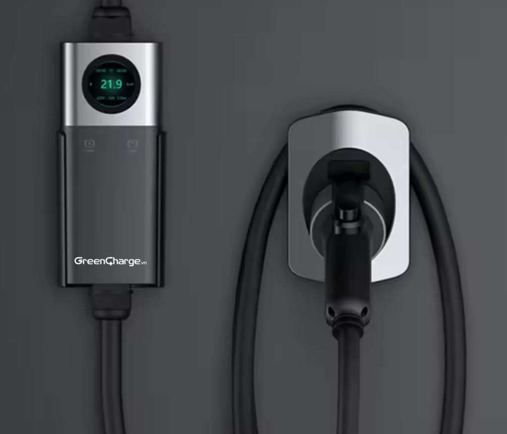Thiết bị sạc ô tô điện di động 7kW tiện lợi