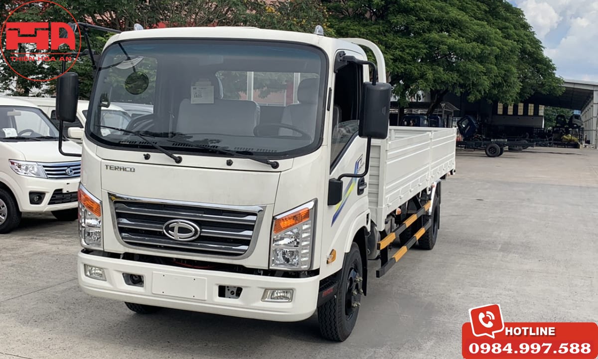 Thiết kế đầu cabin hiện đại của xe tải thùng lửng Tera 345SL