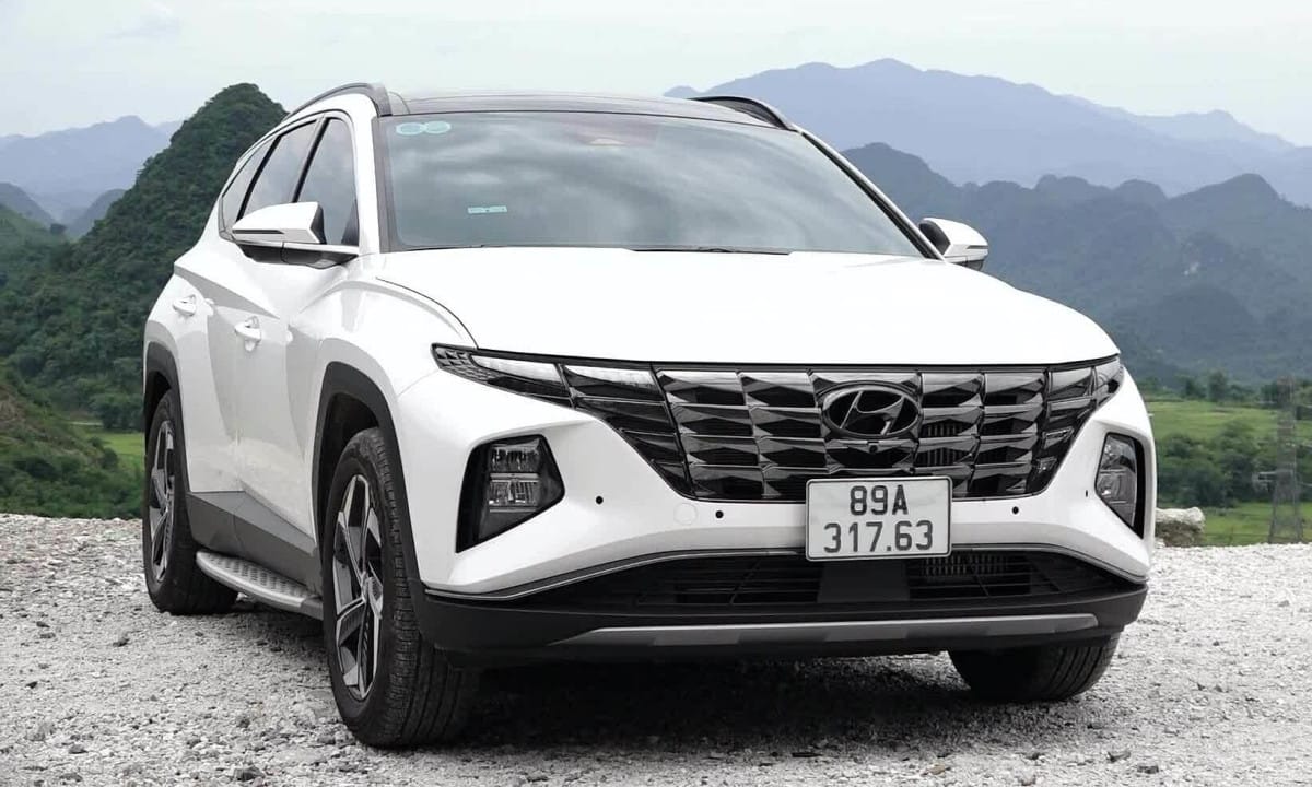 Thiết kế đầu xe của Tucson rất hài hòa, hiện đại và mang tính thẩm mỹ cao