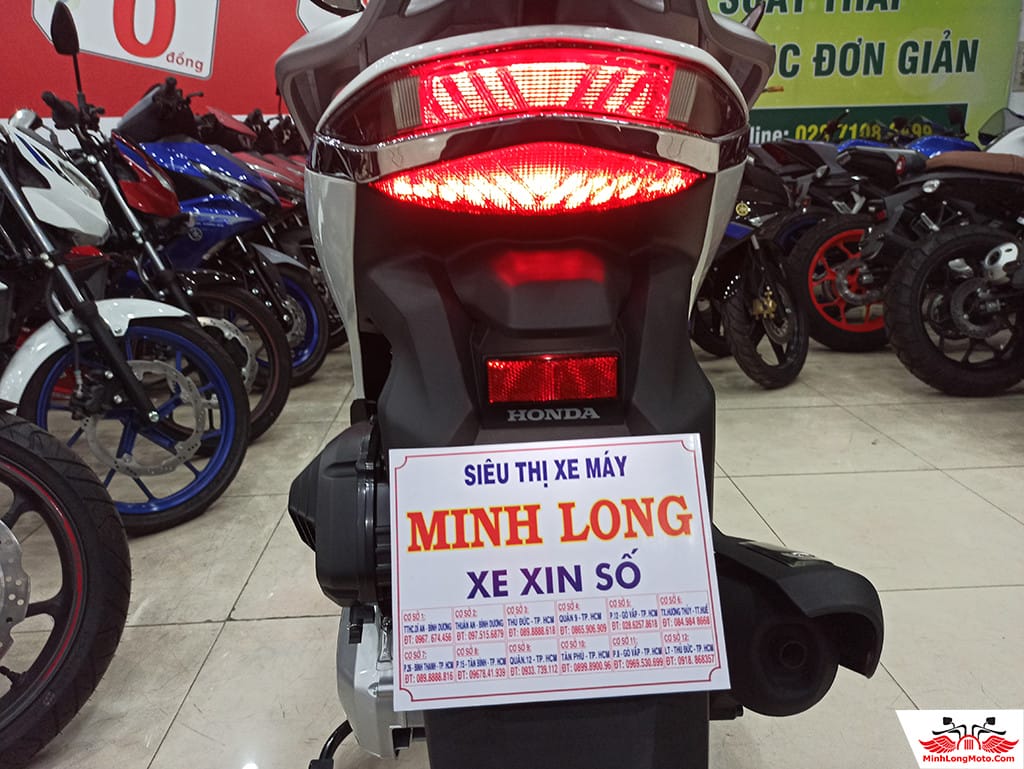 Thiết kế đèn hậu phân tầng độc đáo của Honda SH 150i