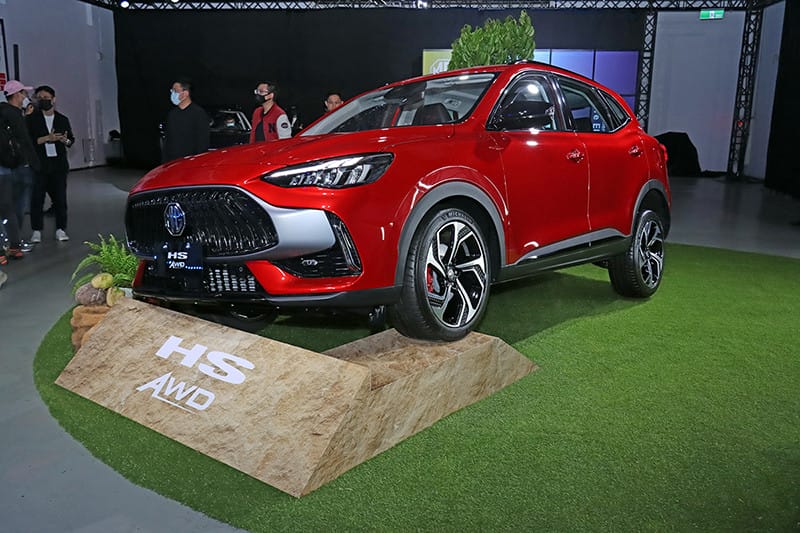 Thiết kế ngoại thất ấn tượng của MG HS mẫu mới tại Việt Nam